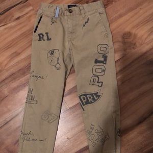 Toddler boys polo chinos